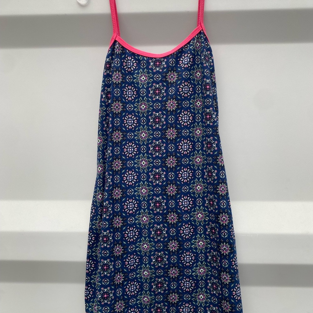 Blue and Pink Patterned night dress